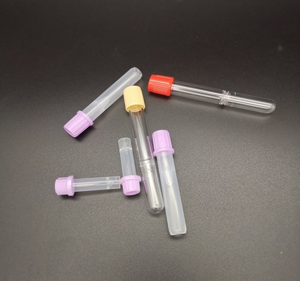 tubo de vacío esterilizado tubos amarillos de la colección de la sangre del suero 2.0ml