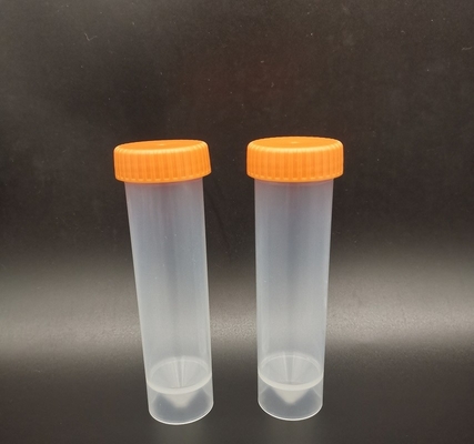 Polipropileno del casquillo plano 5ml de los materiales consumibles del laboratorio médico del EP Eppendorf alrededor del tubo inferior