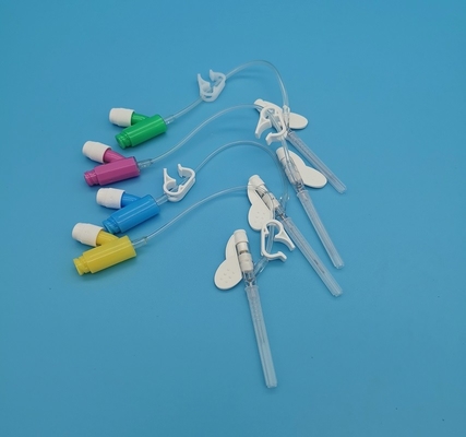 tipo infusión de la presión positiva de 18G Y de la cánula disponible del intravenoso/verde quirúrgicos de la transfusión de sangre
