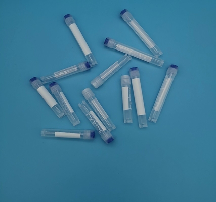 Los tubos de muestreo anaranjados médicos de la sangre de los PP 2.0ml fijaron el tubo esterilizado del llano del suero