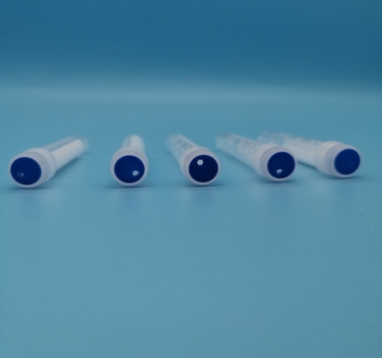 1.5 ml de suero médico de PP tubo de conservación de muestras esterilizado verde EDTA tubo plano