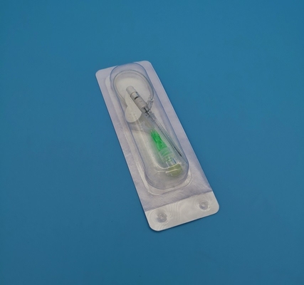 Tipo verde transfusión de la mariposa 18G de sangre quirúrgica disponible de la infusión de la cánula del intravenoso
