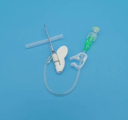 Tipo verde transfusión de la mariposa 18G de sangre quirúrgica disponible de la infusión de la cánula del intravenoso