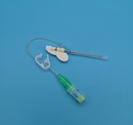 Tipo verde transfusión de la mariposa 18G de sangre quirúrgica disponible de la infusión de la cánula del intravenoso