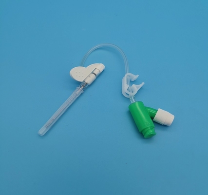 tipo infusión de la presión positiva de 18G Y de la cánula disponible del intravenoso/verde quirúrgicos de la transfusión de sangre