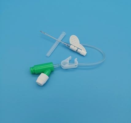 tipo infusión de la presión positiva de 18G Y de la cánula disponible del intravenoso/verde quirúrgicos de la transfusión de sangre