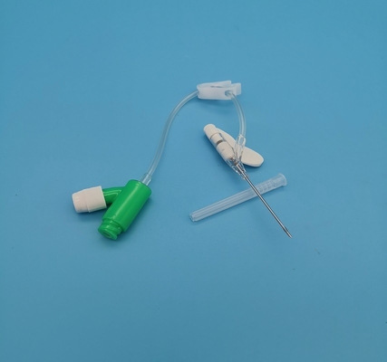 tipo infusión de la presión positiva de 18G Y de la cánula disponible del intravenoso/verde quirúrgicos de la transfusión de sangre