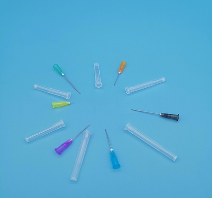Hacia fuera inclinadas agujas diabéticas disponibles 14G del diámetro 2.1m m verdes claras
