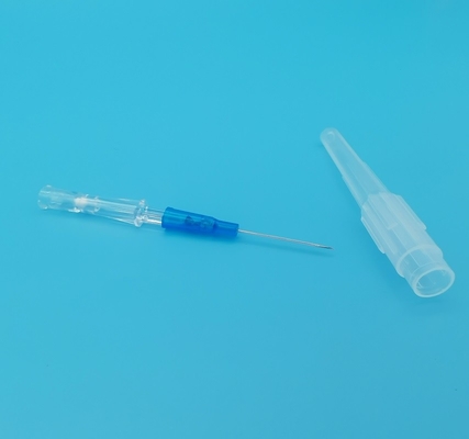 Catéteres de cáñula IV de uso único Satefy Tipo de medidor 22G Azul profundo CE ISO13485