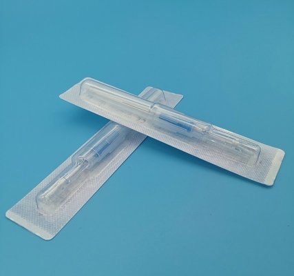 Satefy Tipo catéter IV desechable medidor 14G Naranja CE ISO13485