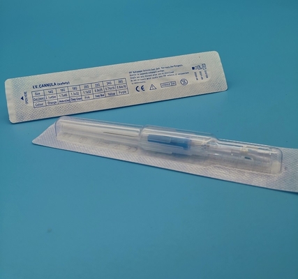 Catéteres para paciente único Tipo Satefy Agujas de piercing desechables 20G Rosa CE ISO13485