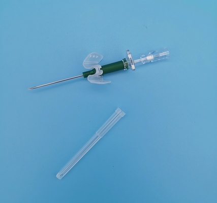 tipo CE ISO13485 de la mariposa de los catéteres intravenosos disponibles verdes 18G