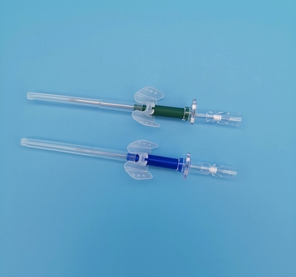 tipo CE ISO13485 de la mariposa de los catéteres intravenosos disponibles verdes 18G