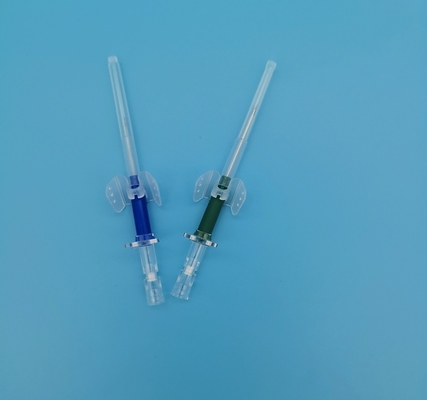 Tipo CE ISO13485 de la mariposa de los catéteres intravenosos disponibles rosados ​​20G