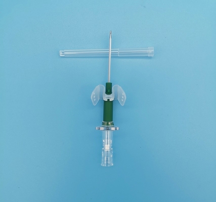 Tipo CE ISO13485 de la mariposa de los catéteres intravenosos disponibles rosados ​​20G