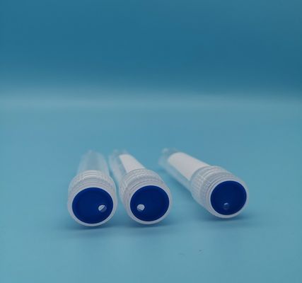 tubo de vacío esterilizado tubos azules de la colección de la sangre del suero 2.0ml